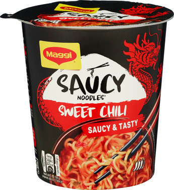 Maggi Saucy Noodles Chili 75g