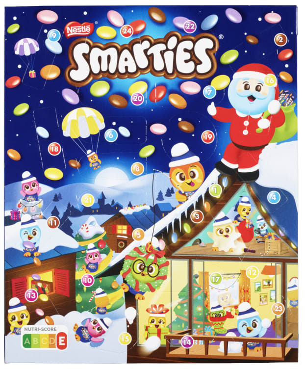 Adventskalender 335g Smarties