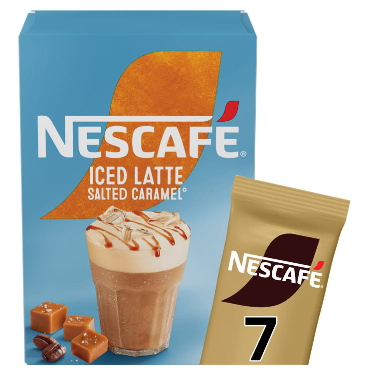 Iced Latte Salted Caramel 7pos Nescafe Gold