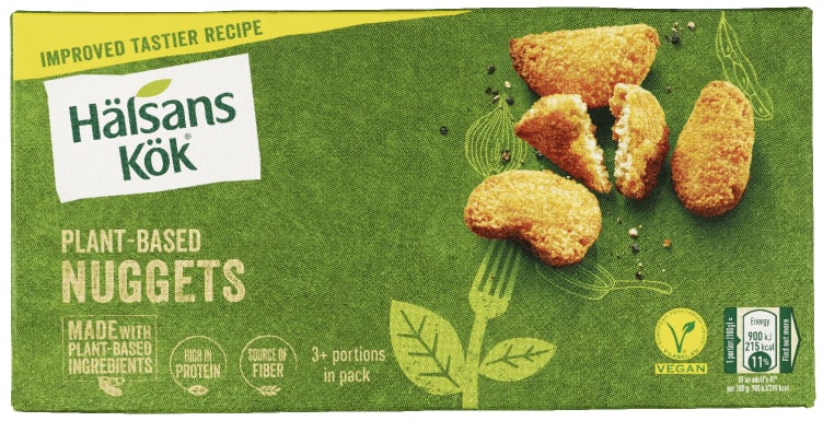 Nuggets Plantbased 300g Hälsans Kök