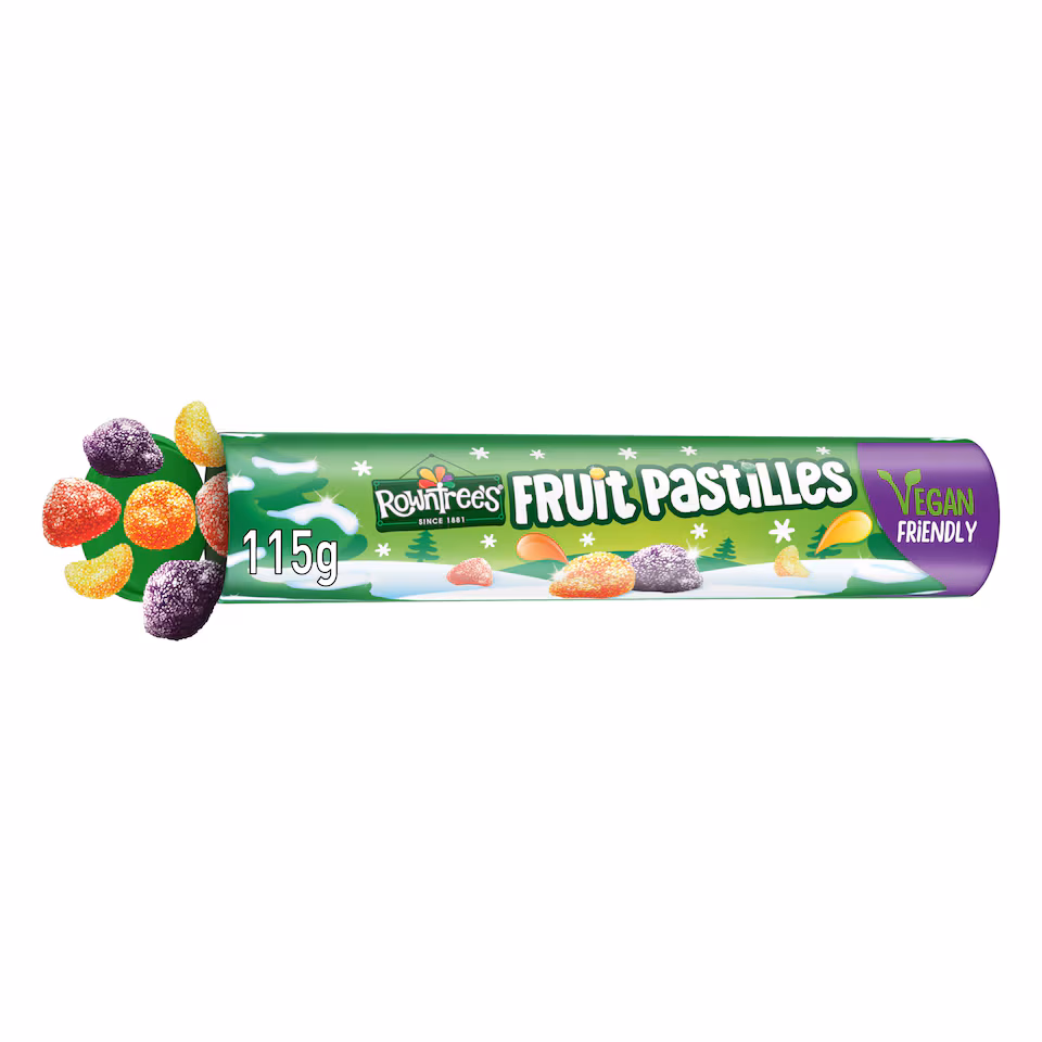 Rowntrees Fruit Pastilles Giant Tube 115G