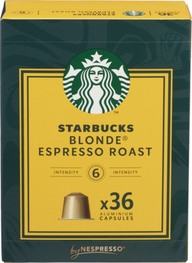Starbucks Blonde Espresso Mpk X36 188g