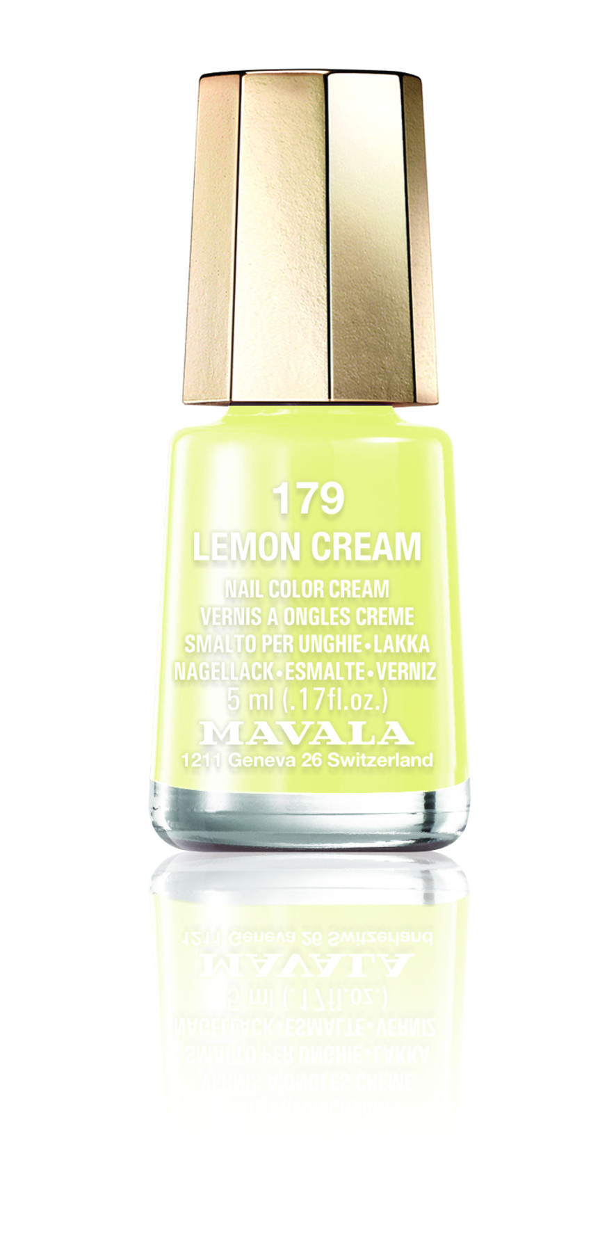 Mavala Mini Nail Polish 179 Lemon Cream