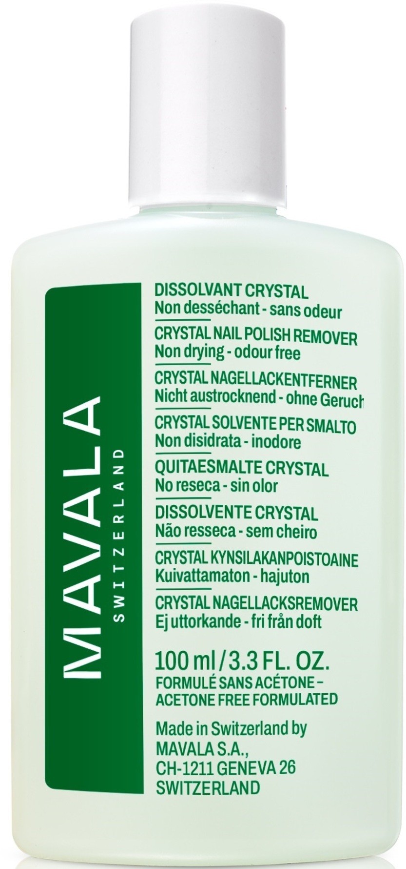 Mavala Crystal Nail Polish Remover 100 ml