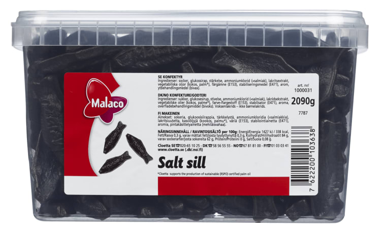 Salte Sild 2,09kg løsvekt Pb