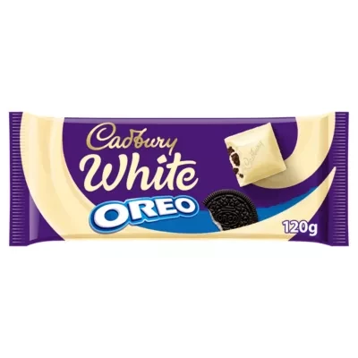 Cadbury White Oreo Chocolate Bar 120 g