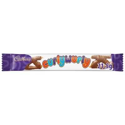 Cadbury Curly Wurly Chocolate Bar 21.5g