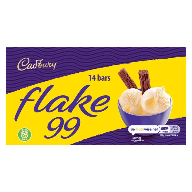 Cadbury Flake 99 Chocolate Mini Bars x14 114g