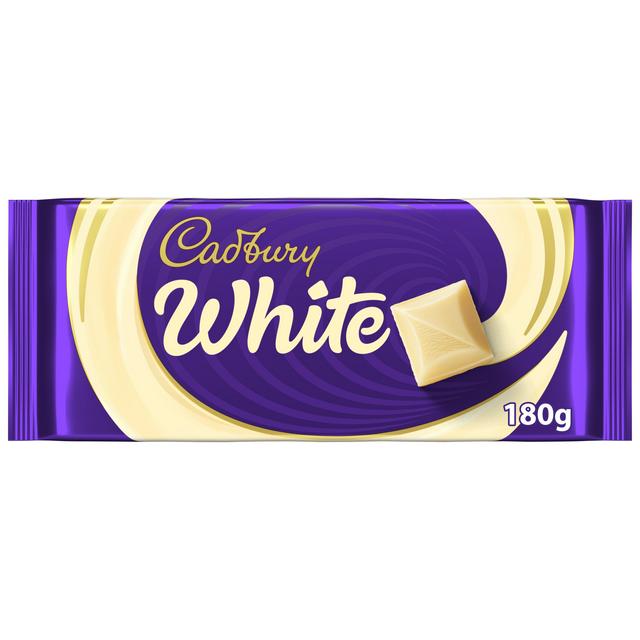 Cadbury Creamy White Chocolate Bar 180g