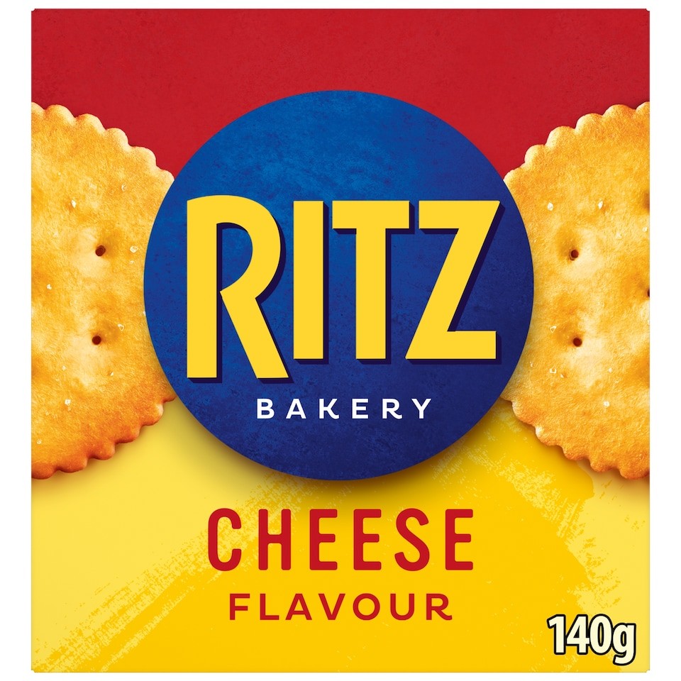 Ritz Cheese Flavour Crackers 140g