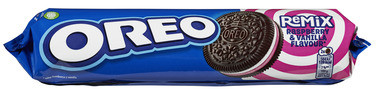 Oreo Vanilje & Bringebær Dobbel 157g