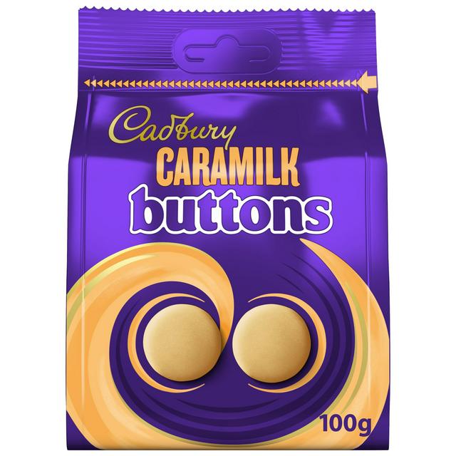 Cadbury Caramilk Golden Caramel Chocolate Buttons Pouch 105g
