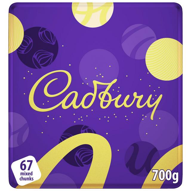 Cadbury Dairy Milk Chocolate Mixed Chunks Tin 700g