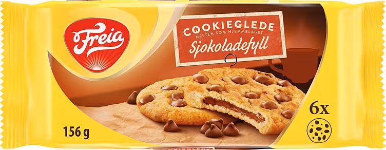 Cookieglede Sjokofyll 156 g