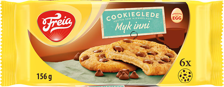 Cookieglede Myk Inni 156g Freia