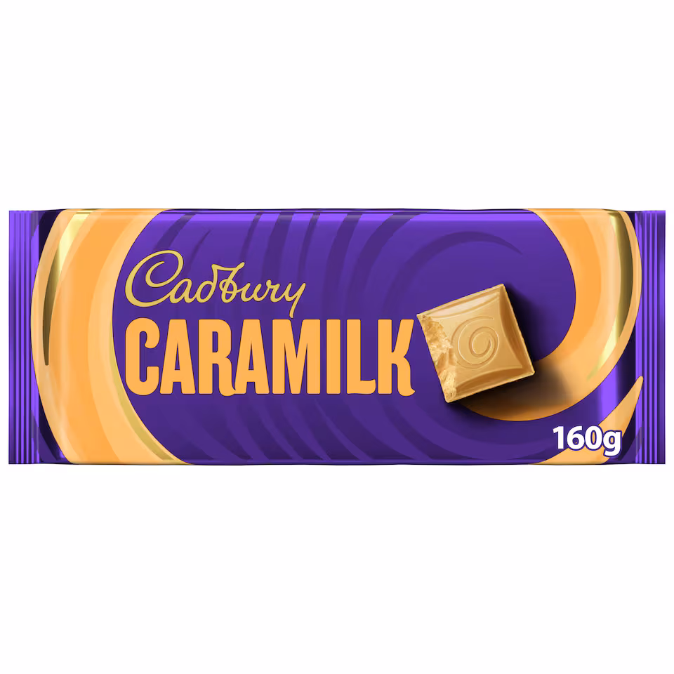 Cadbury Caramilk Golden Caramel Chocolate Bar 160g