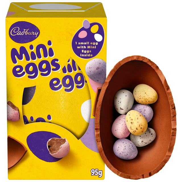 Cadbury Mini Eggs Medium Milk Chocolate Easter Egg 95g