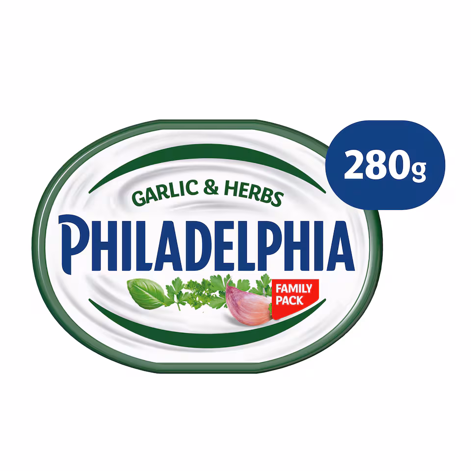 Philadelphia Garlic & Herbs Soft Cream Cheese 280G