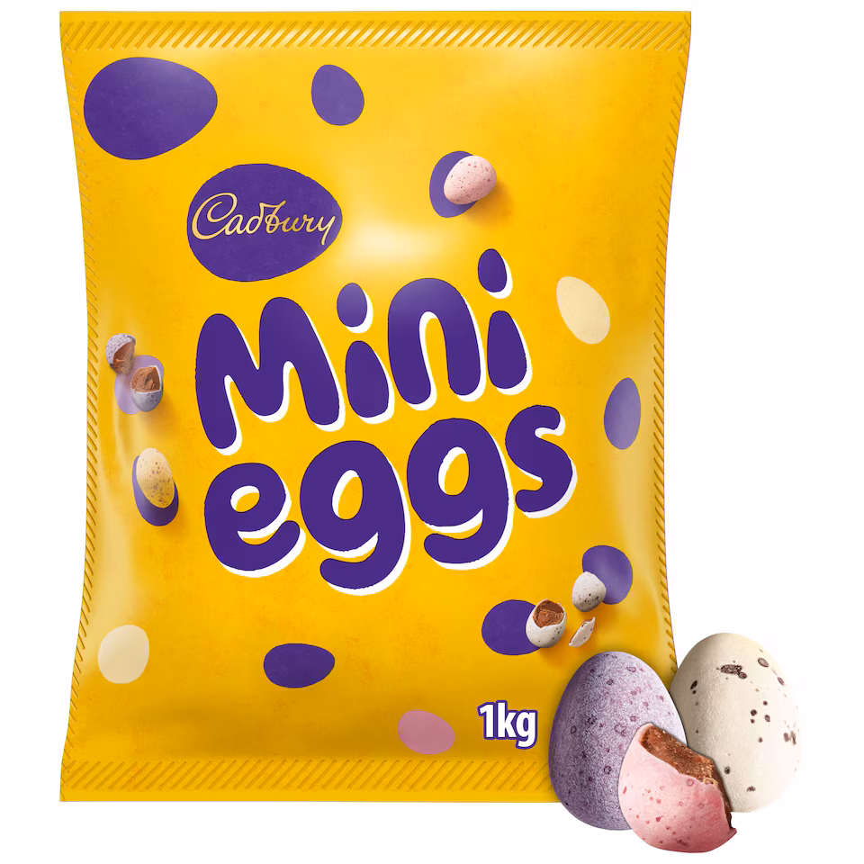 Cadbury Mini Eggs Chocolate Eggs Bag 1kg