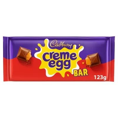 Cadbury Creme Egg Milk Chocolate Bar 123 g