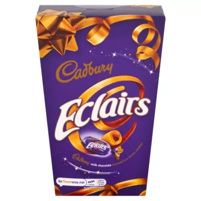 Cadbury Eclairs Chocolate Sweets Carton 350g