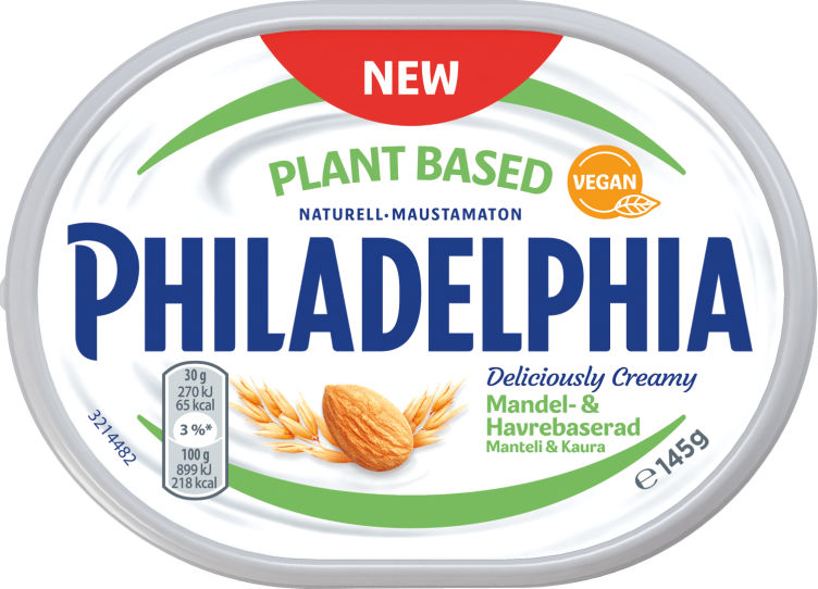 Philadelphia Naturell Plantebasert 145g
