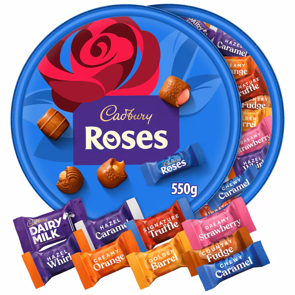 Cadbury Roses Chocolate Tub 550g