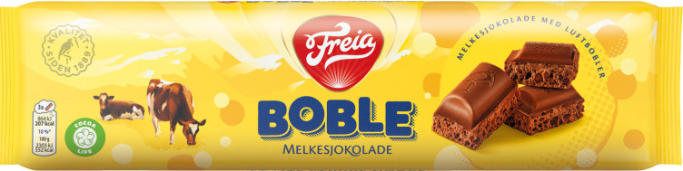 Melkesjokolade Boble 150g Freia