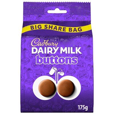 Cadbury Dairy Milk Giant Buttons Sharing Chocolate Bag