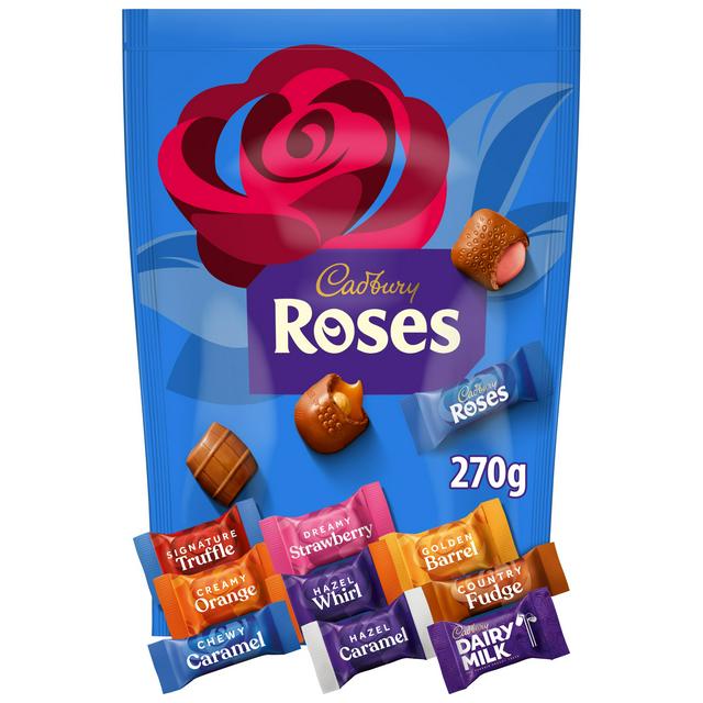 Cadbury Dairy Milk Chocolate Roses Pouch 270g