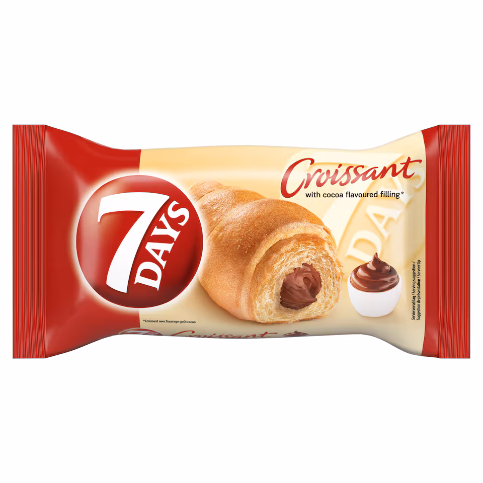 7 Days Croissant with Cocoa Filling 60g