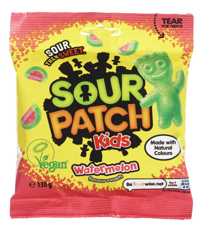 Sour Patch Kids Vannmelon 130g