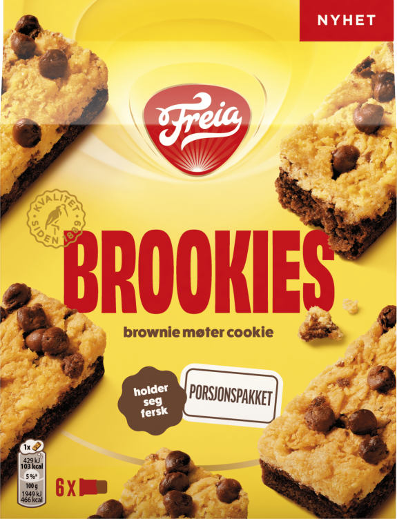 Brookie Kake Freia