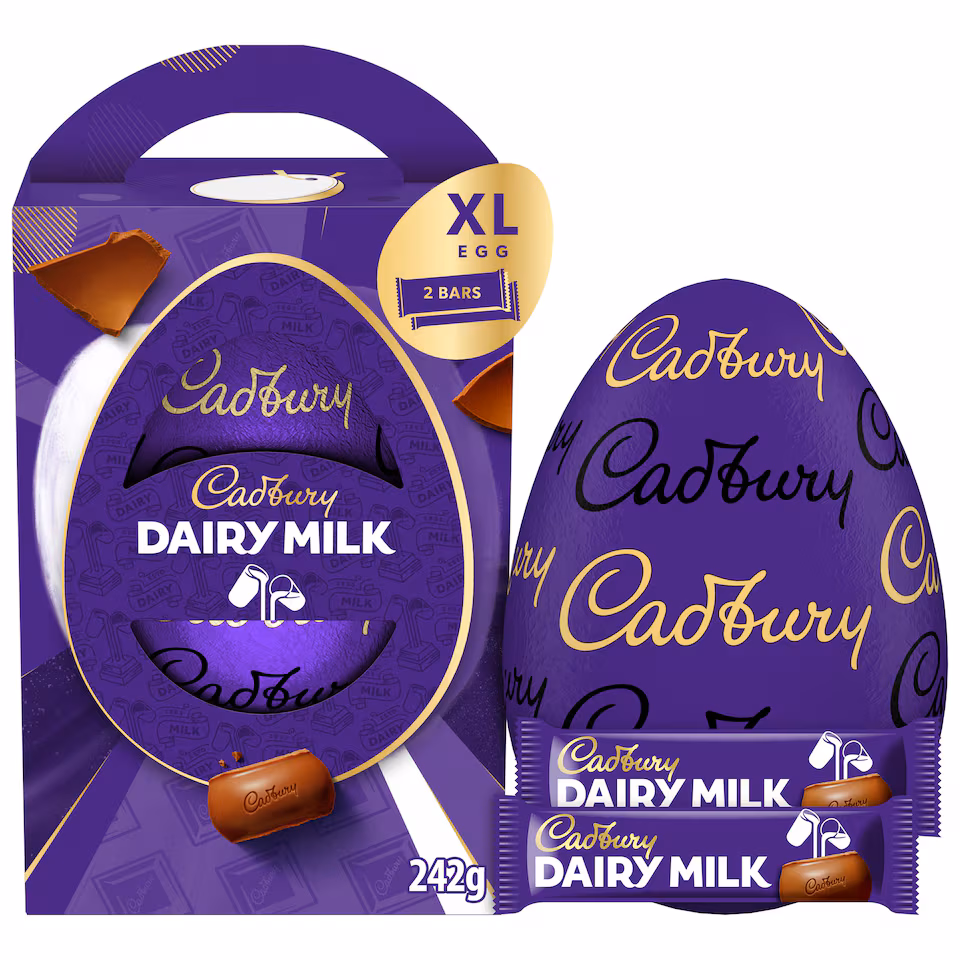 Cadbury Dairy Milk Shell Easter Egg 242g