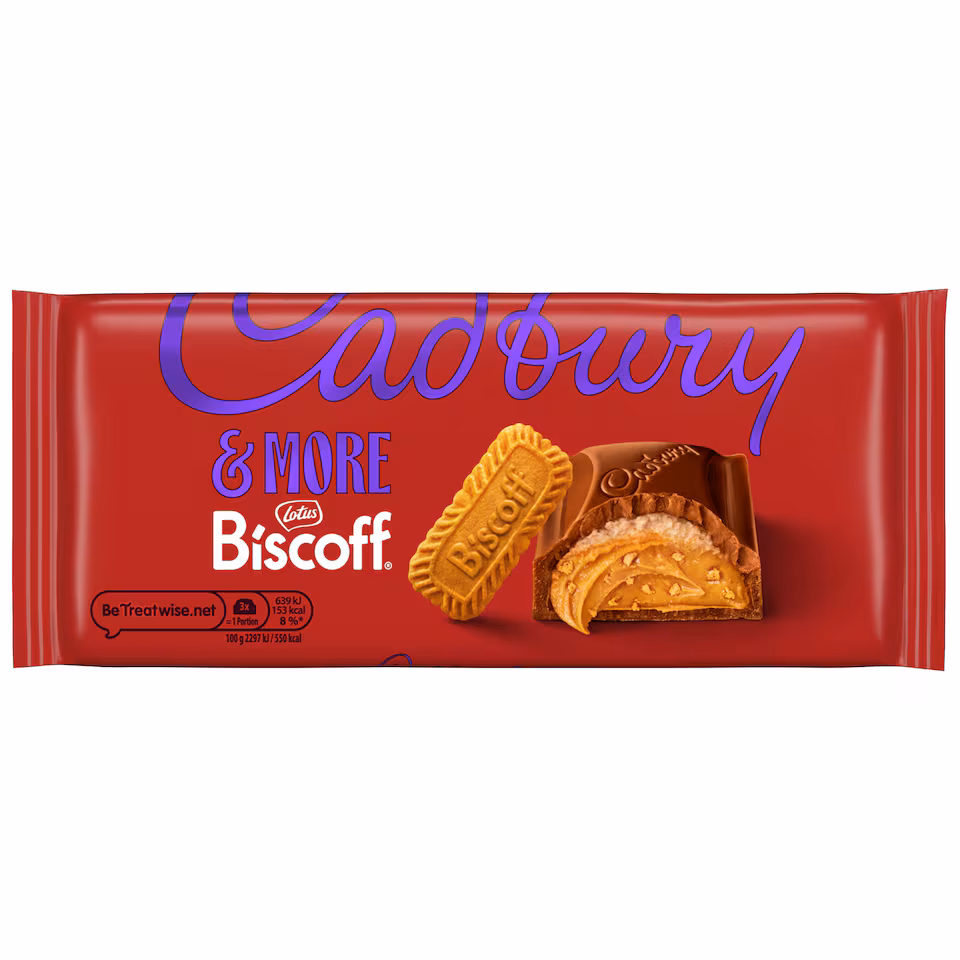 Cadbury & More Lotus Biscoff 195g