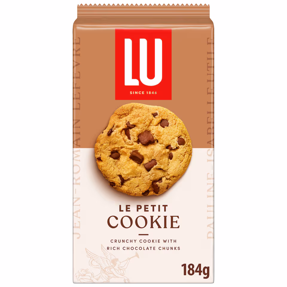 LU Le Petit Cookie with Chocolate Chips Biscuits 184g
