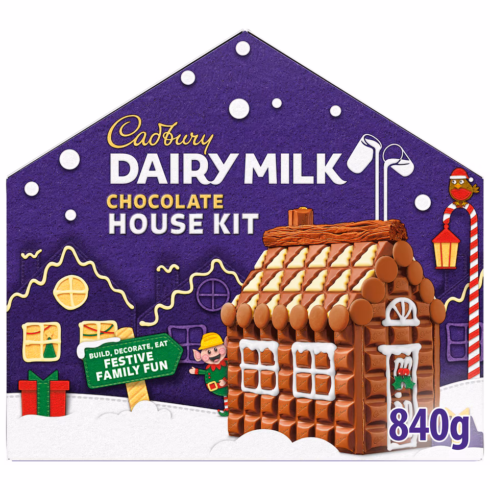 Cadbury Dairy Milk Chocolate House Kit 840.8G