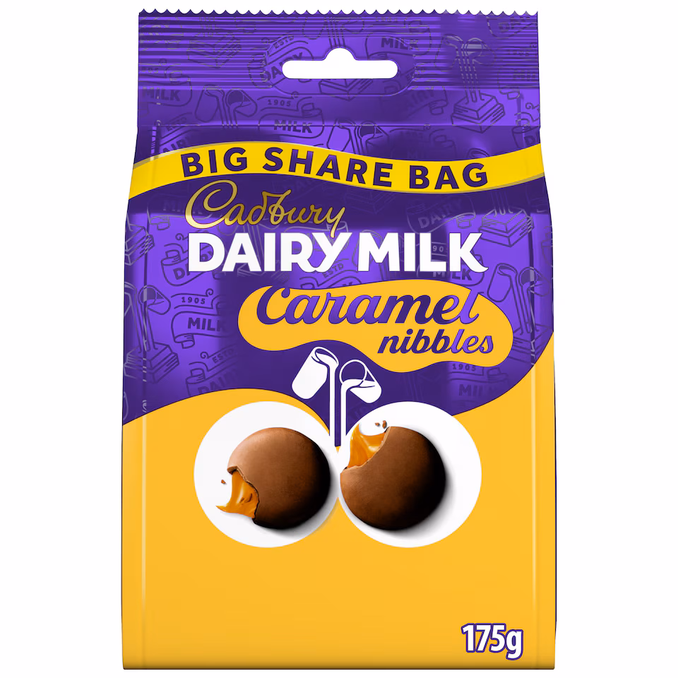 Cadbury Dairy Milk Caramel Nibbles 175G