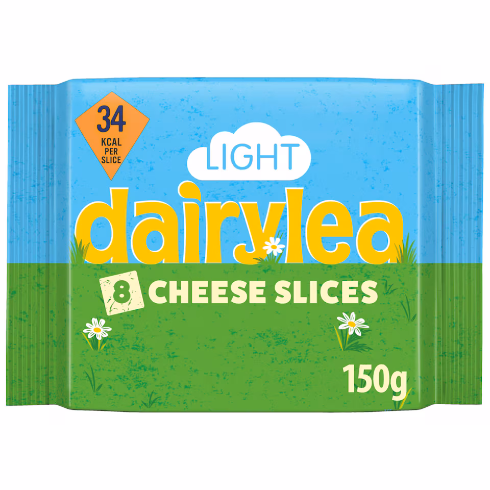 Dairylea Light Cheese Slices x8 150g