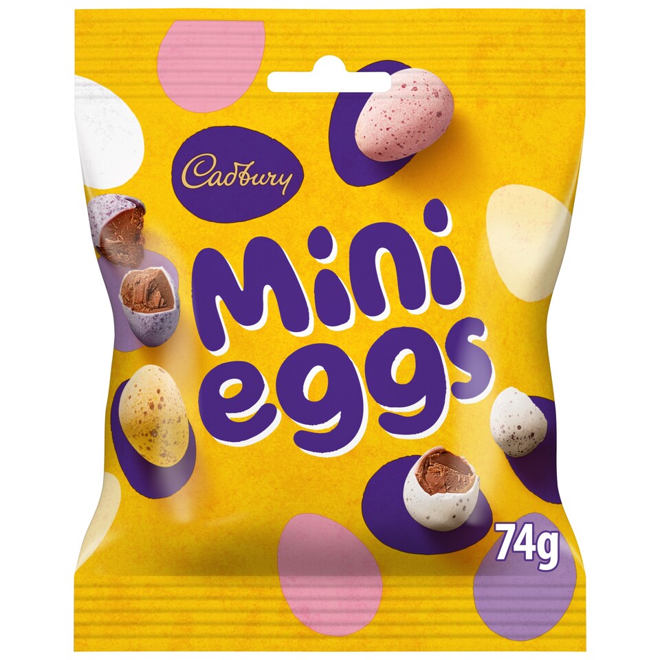 Cadbury Mini Eggs 74g Clip Strip