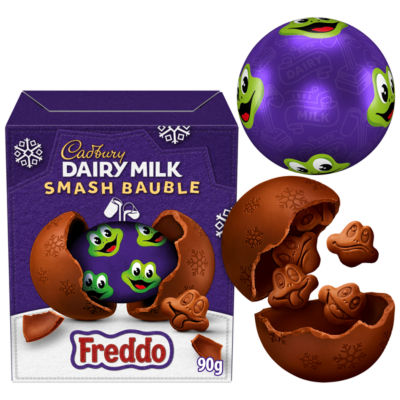 Cadbury Dairy Milk Freddo Faces Smash Bauble 90 g