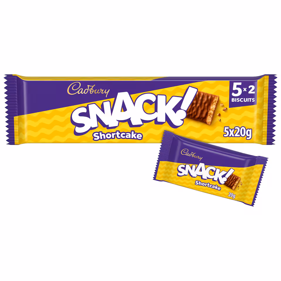 Cadbury Snack Shortcake 5 x 20g
