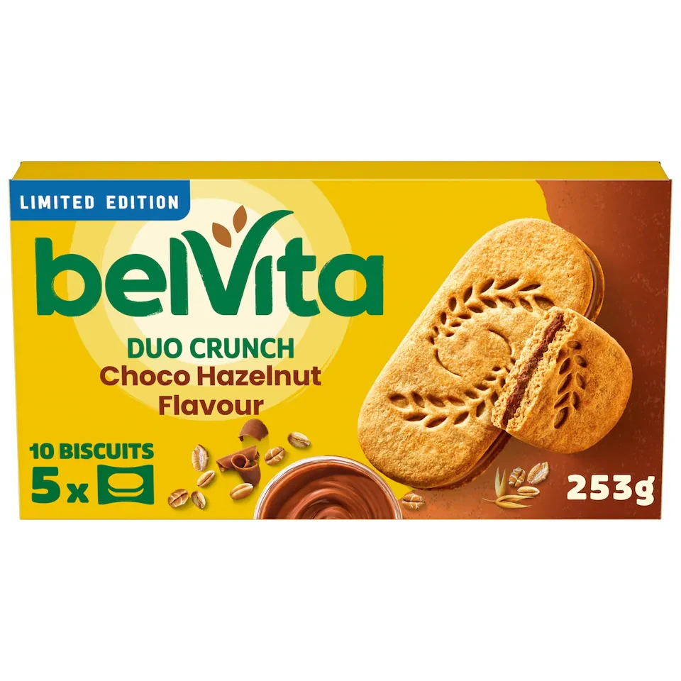 Belvita Duo Crunch Choco Hazelnut 253g