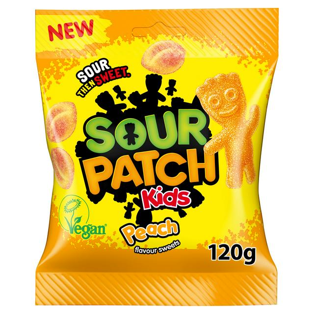 Sour Patch Kids 120g Peach Flavour Sweets Bag