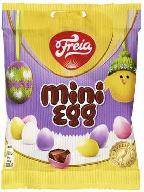 Drasjerte Sjokoladeegg Mini 100g Freia