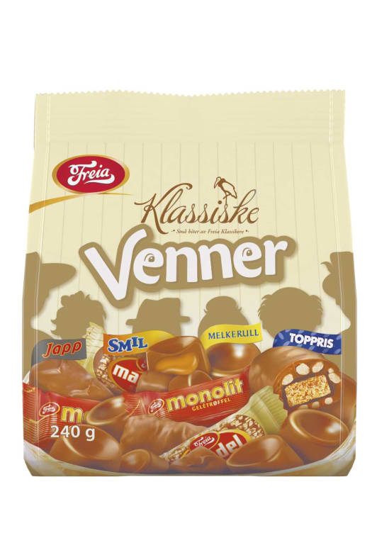 Klassiske Venner 240g Freia