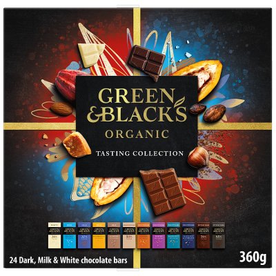 Green & Black's Organic Tasting Collection Chocolate Gift Box