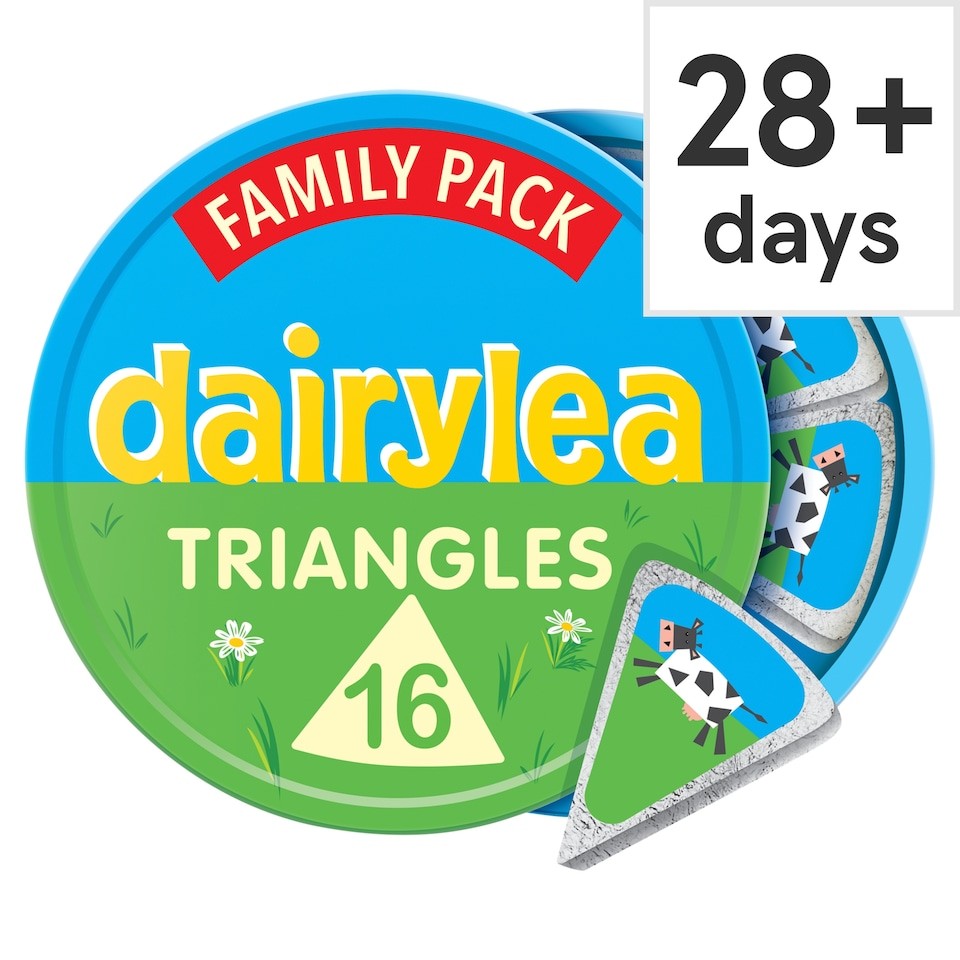 Dairylea Cheese Spread Triangles 16 pack 16x15.6G