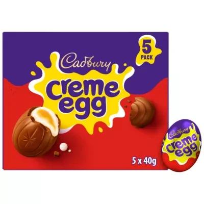 Cadbury Creme Egg Chocolate 5 Pack Multipack 200g (5 x 40g)