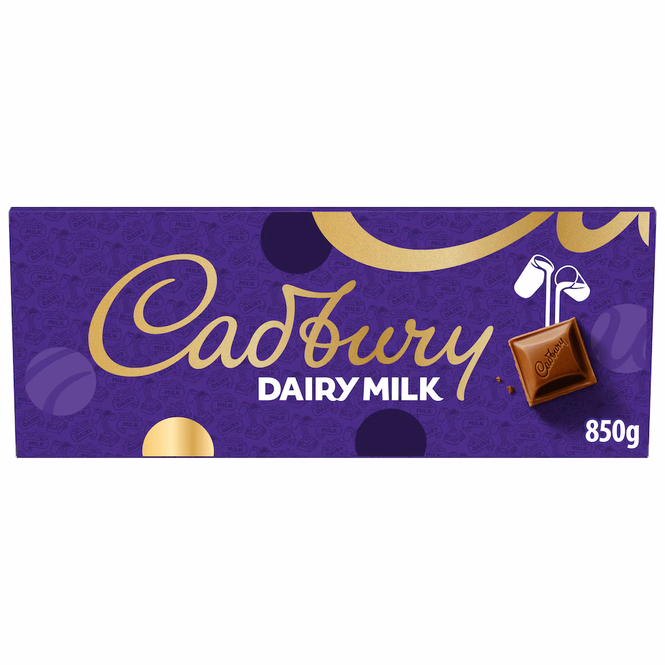 Cadbury Dairy Milk Chocolate Bar Extra Large 850g